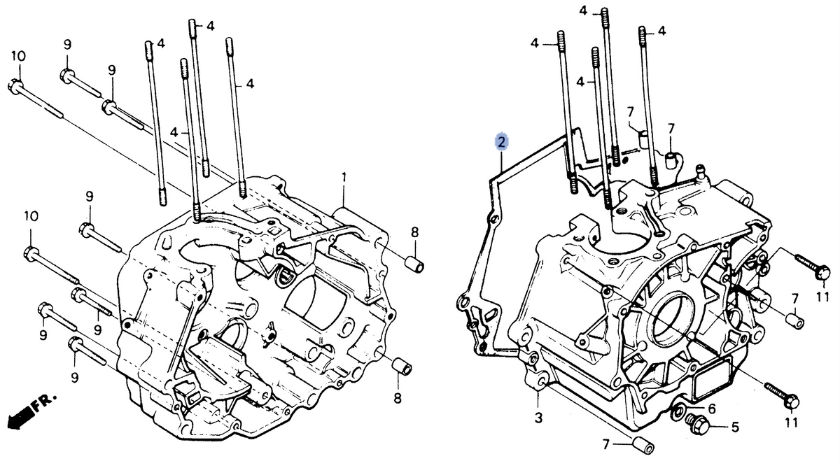 Honda OEM part 11191-KBG-773