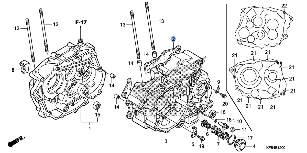 Honda OEM part 11191-KCN-010