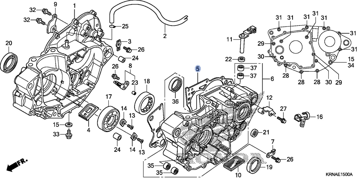 Honda OEM part 11191-KRN-A41