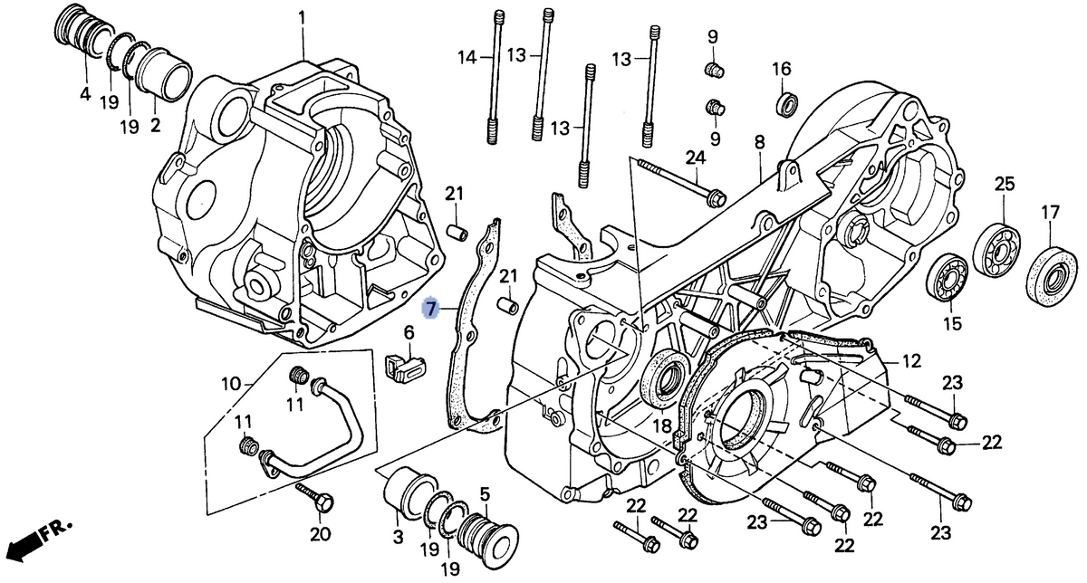 Honda OEM part 11191-KS4-690