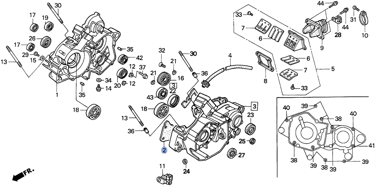 Honda OEM part 11191-KZ4-J10