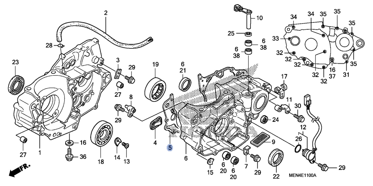 Honda OEM part 11191-MEN-A30