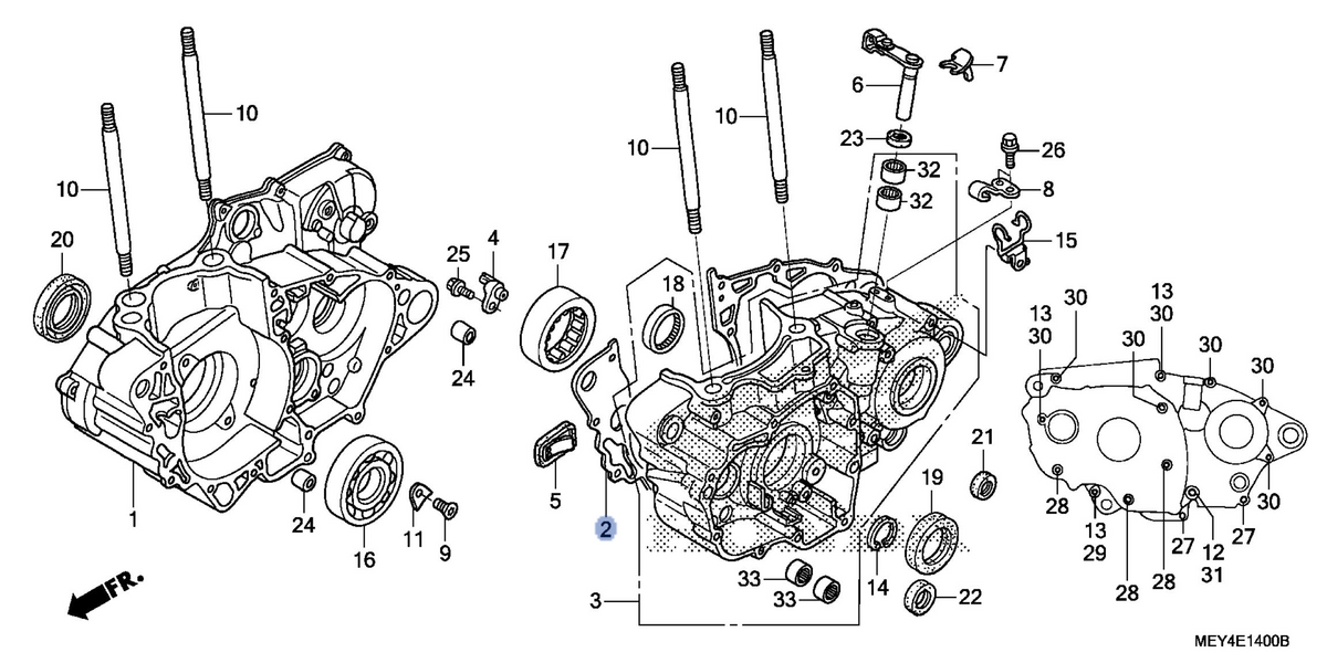 Honda OEM part 11191-MEY-670