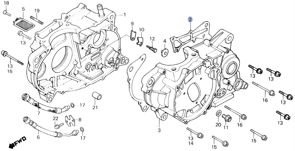 Honda OEM part 11191-MN1-702