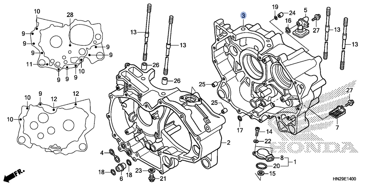 Honda OEM part 11200-HN2-000