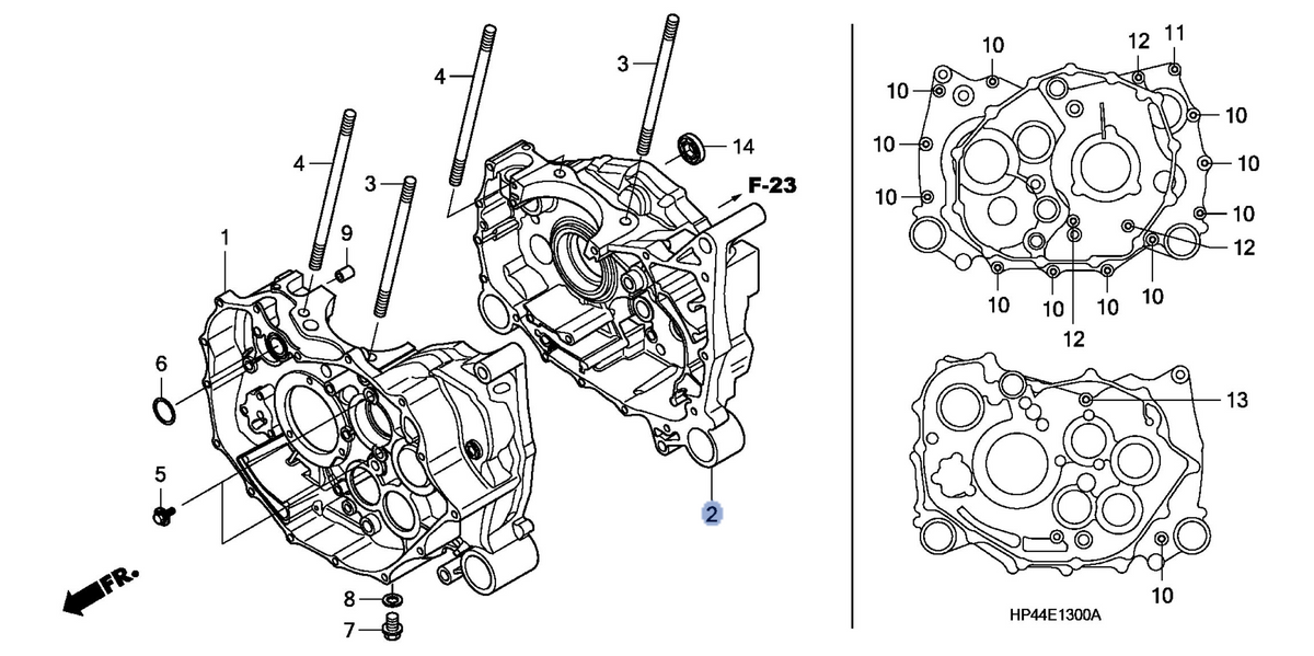 Honda OEM part 11200-HP5-600