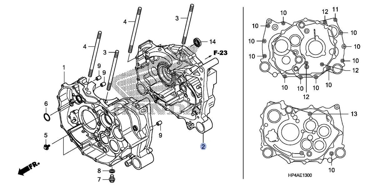 Honda OEM part 11200-HP5-A50