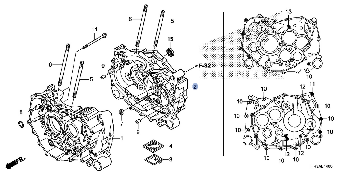 Honda OEM part 11200-HP7-A00