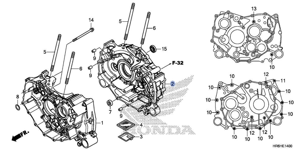 Honda OEM part 11200-HR6-A60