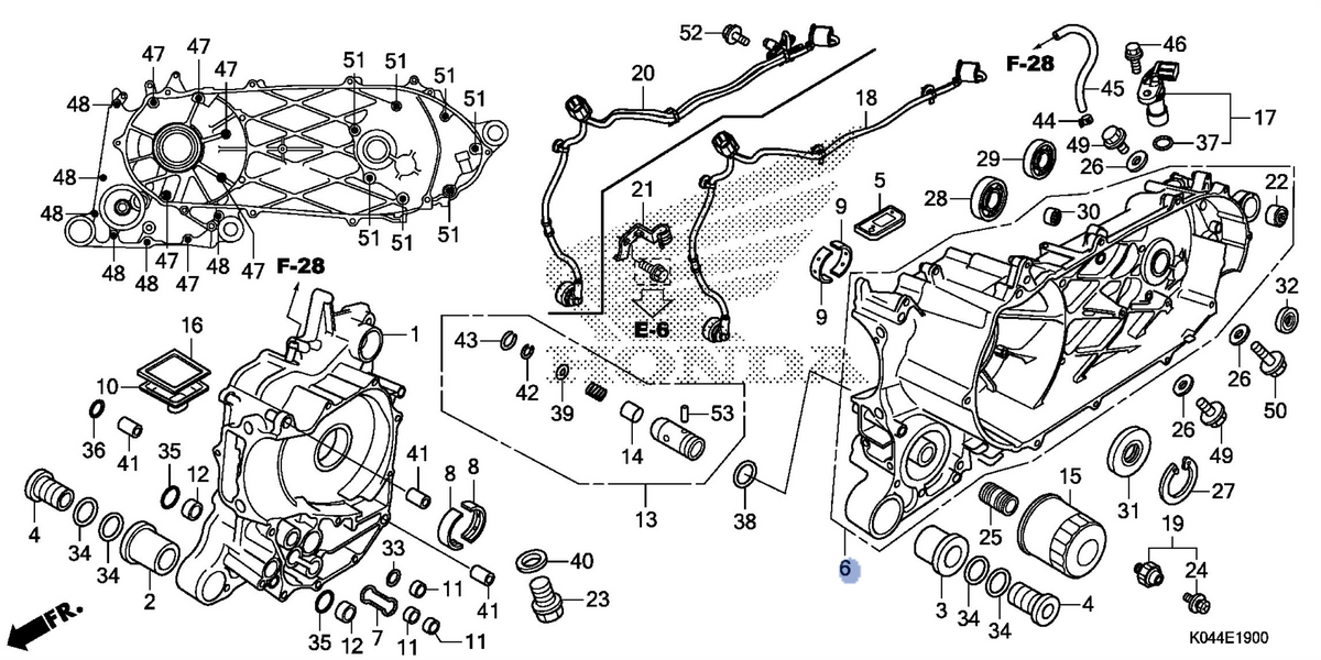 Honda OEM part 11200-K04-931