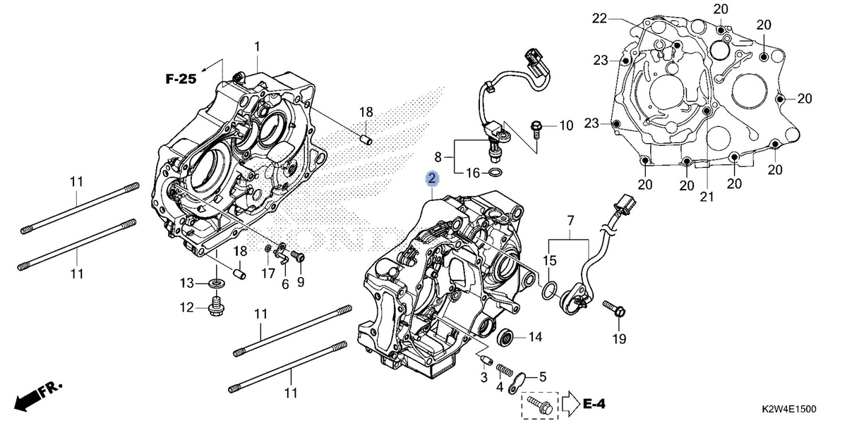 Honda OEM part 11200-K2W-T00
