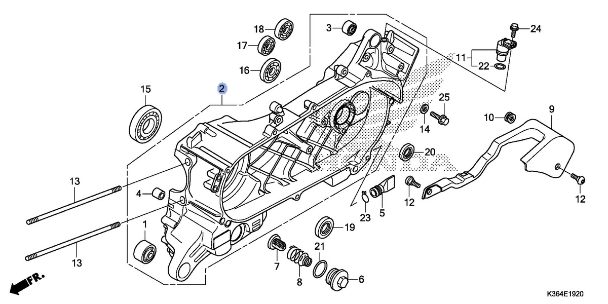 Honda OEM part 11200-K36-J00