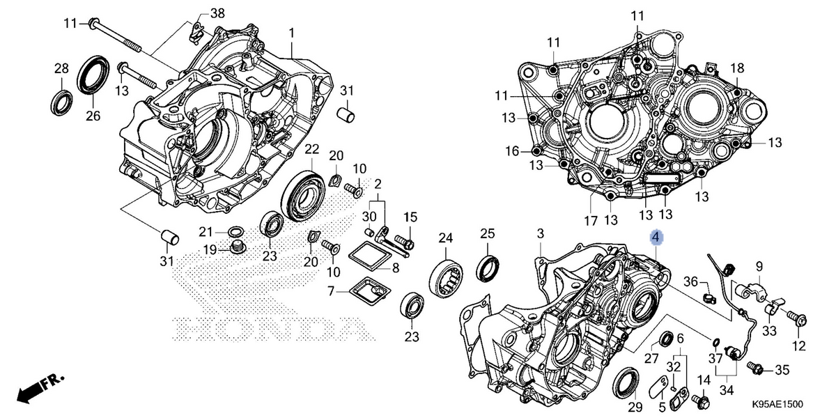 Honda OEM part 11200-K95-AA0