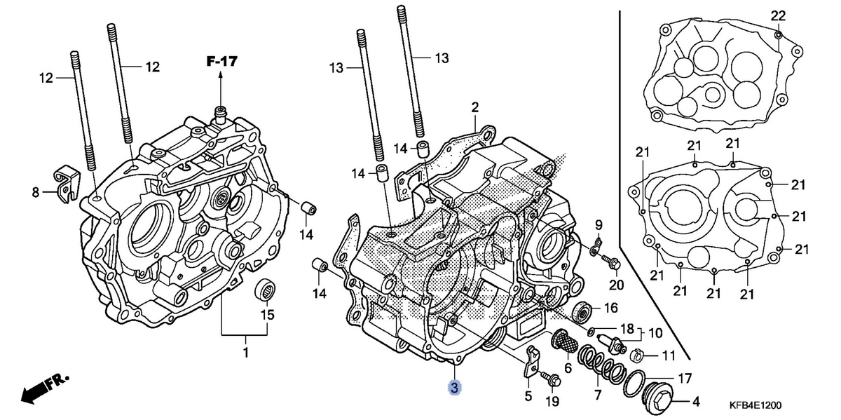 Honda OEM part 11200-KCN-010