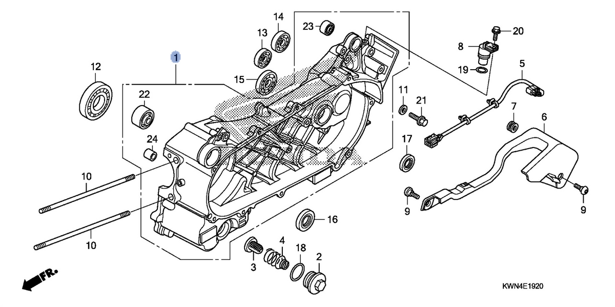 Honda OEM part 11200-KWN-901