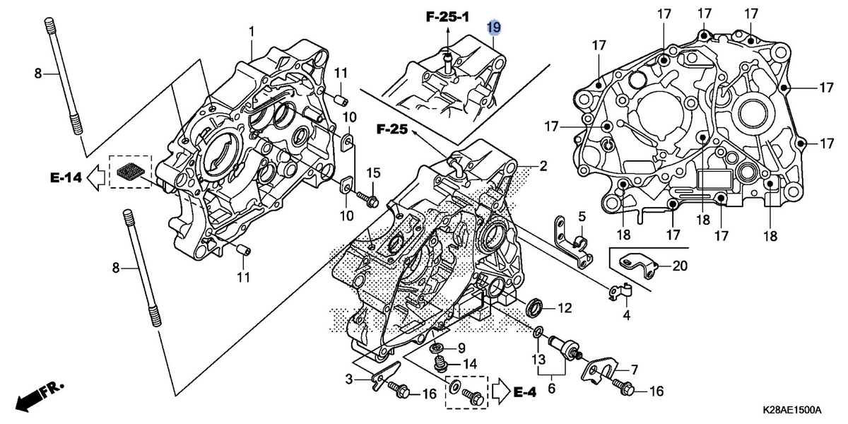 Honda OEM part 11200-KYY-902
