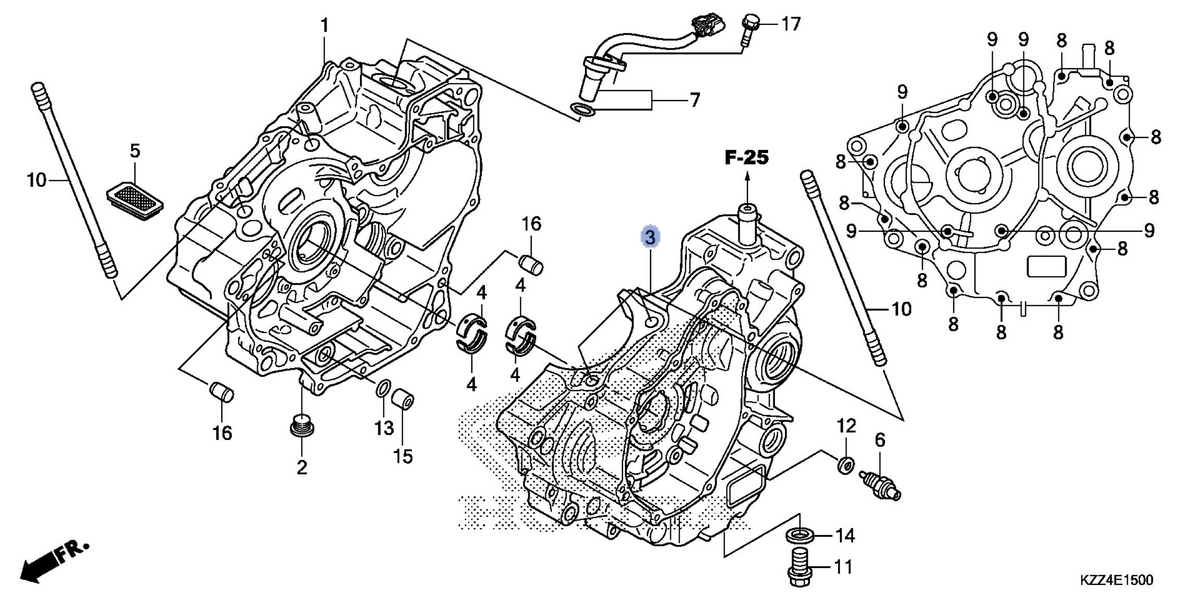 Honda OEM part 11200-KZZ-900