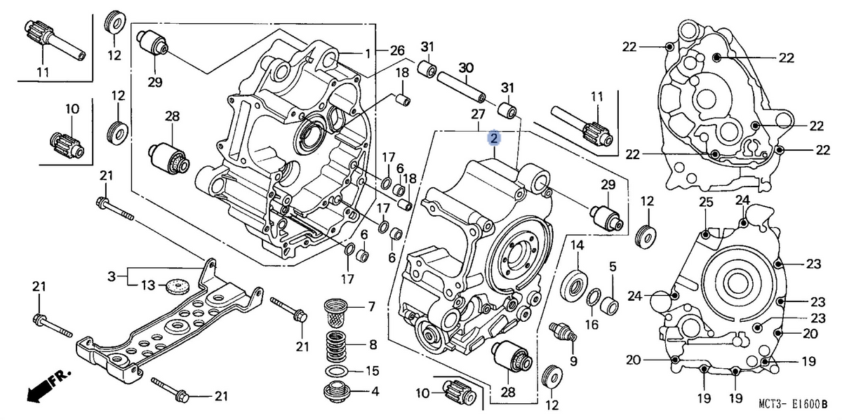 Honda OEM part 11200-MCT-010
