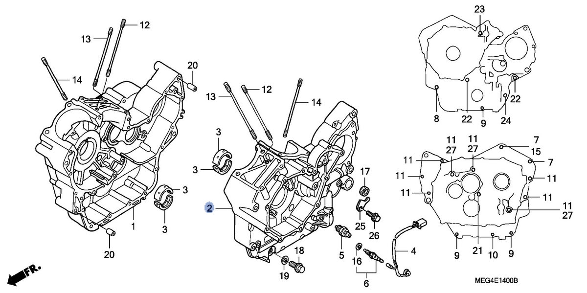 Honda OEM part 11200-MEG-030