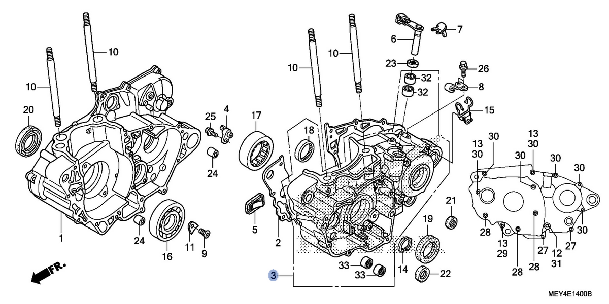 Honda OEM part 11200-MEY-A20