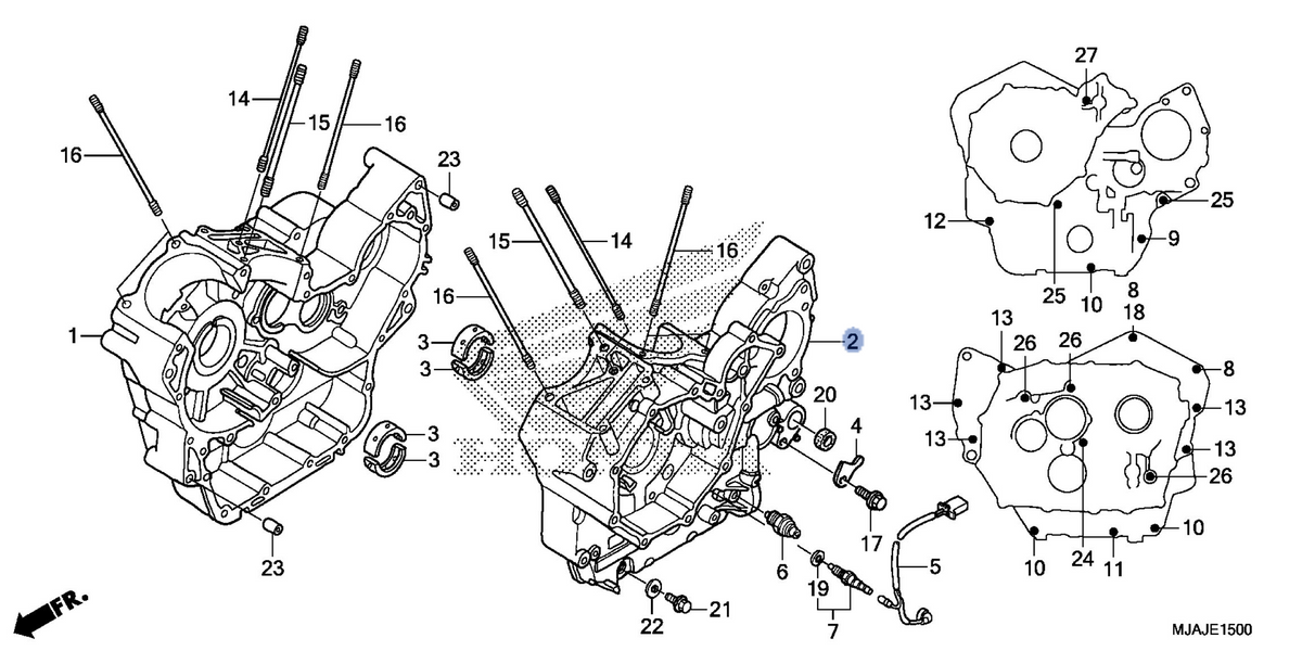 Honda OEM part 11200-MFE-A40