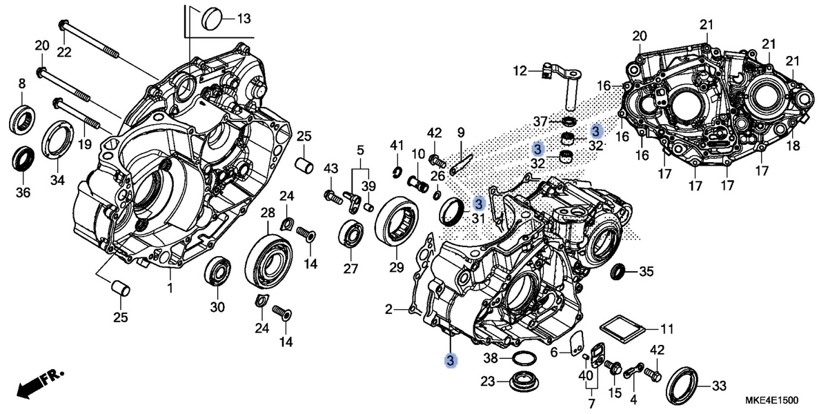 Honda OEM part 11200-MKE-A00