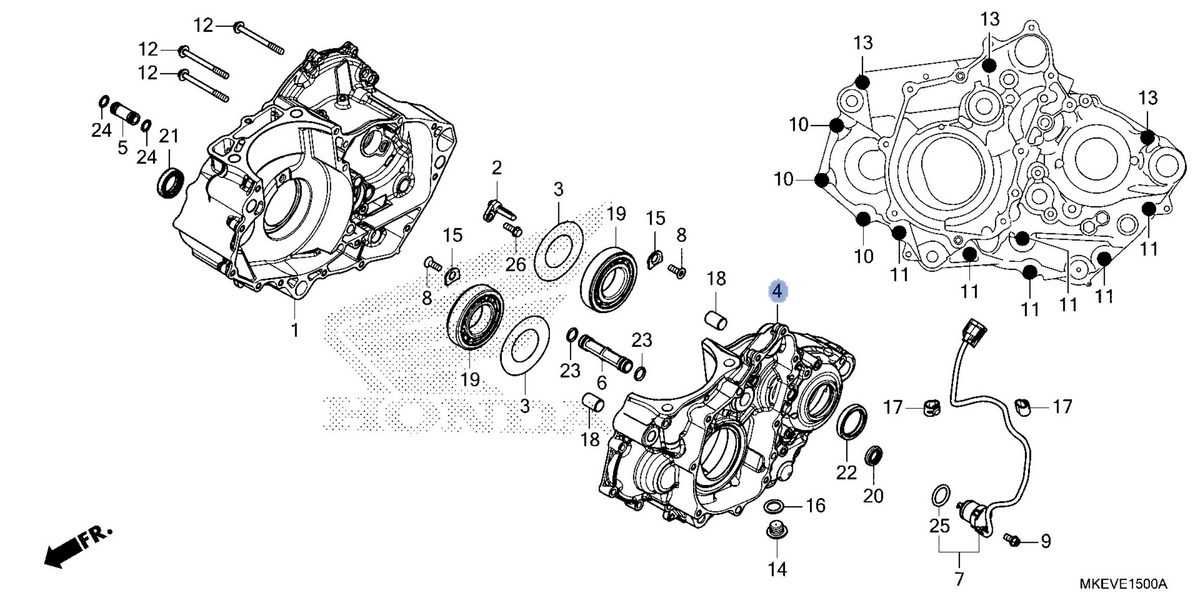 Honda OEM part 11200-MKE-B50