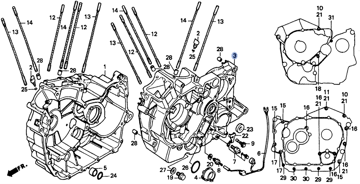 Honda OEM part 11200-MM8-000