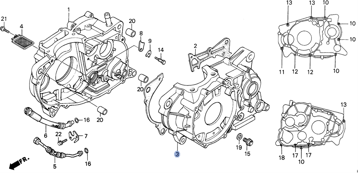 Honda OEM part 11200-MY6-670