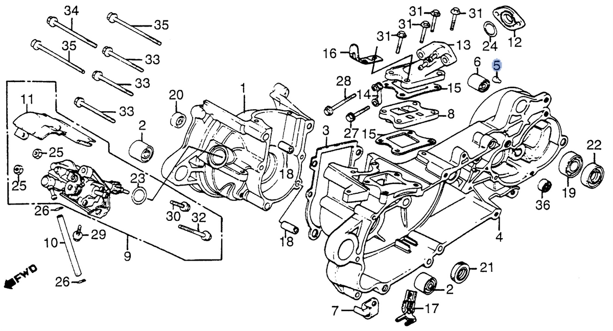 Honda OEM part 11202-GC7-300