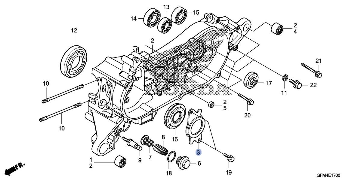 Honda OEM part 11202-GFM-970