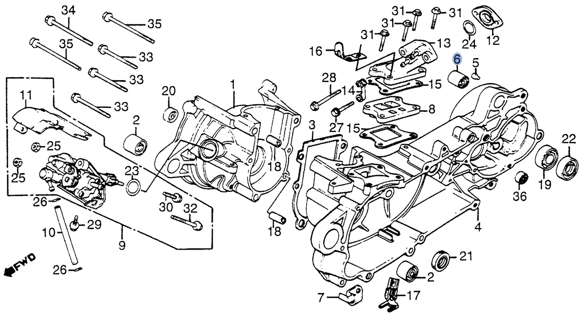 Honda OEM part 11203-GC7-300