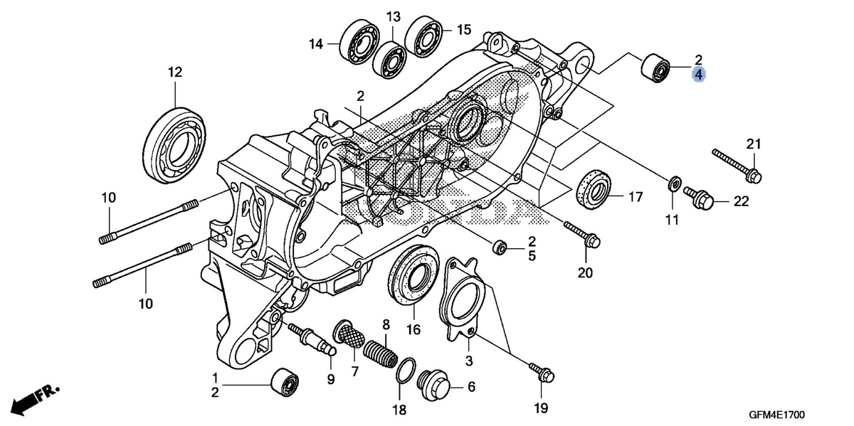 Honda OEM part 11203-GFC-770