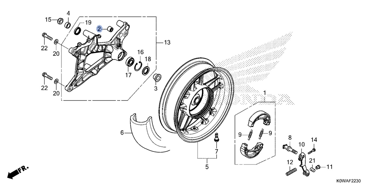 Honda OEM part 11203-K35-J00