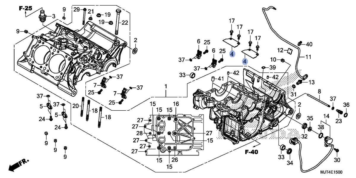 Honda OEM part 11203-MJT-E00