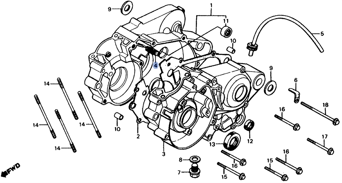 Honda OEM part 11206-GC4-700