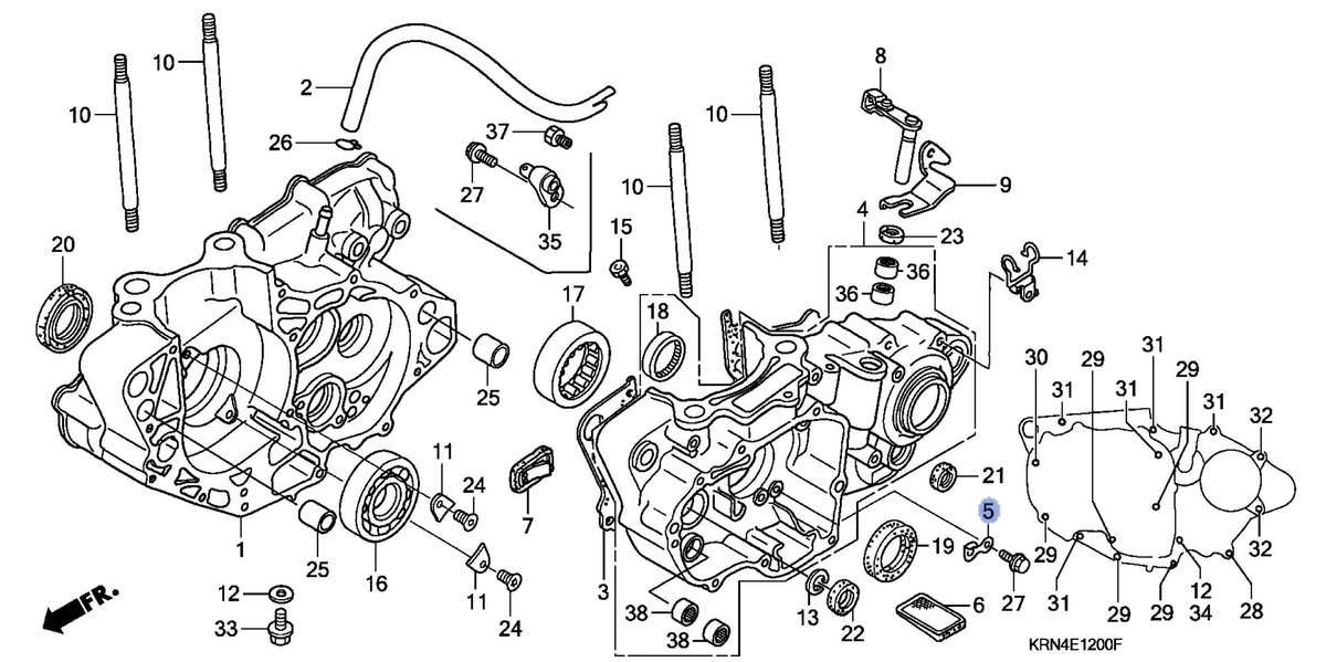 Honda OEM part 11206-KRN-670