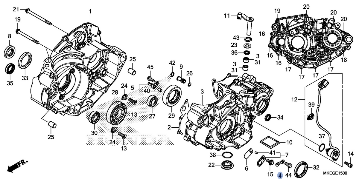 Honda OEM part 11206-MKE-A00