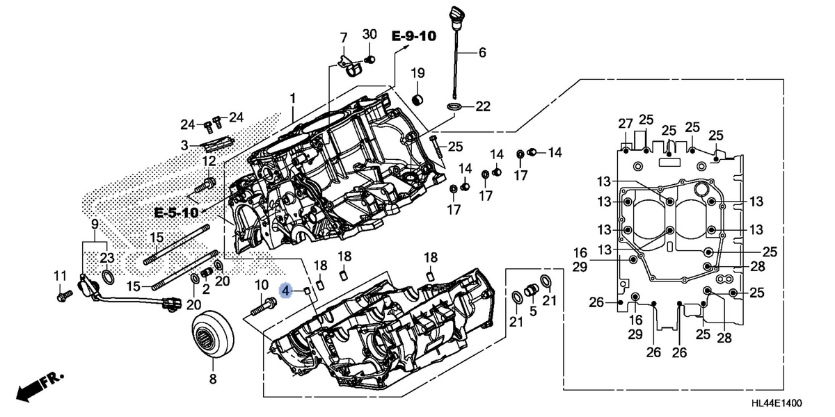 Honda OEM part 11207-HL4-000