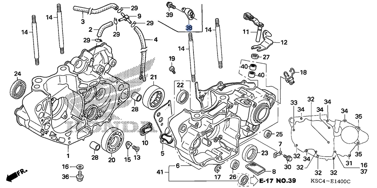 Honda OEM part 11210-KRN-730