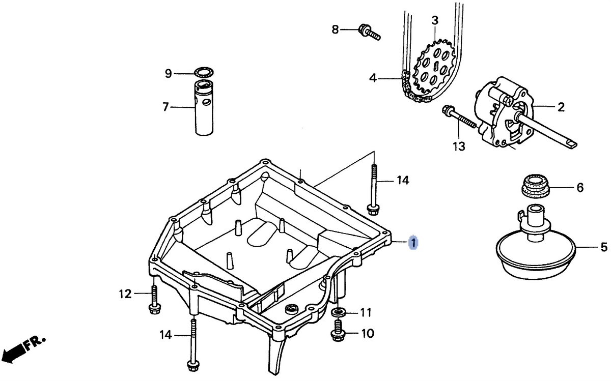 Honda OEM part 11210-MER-D00