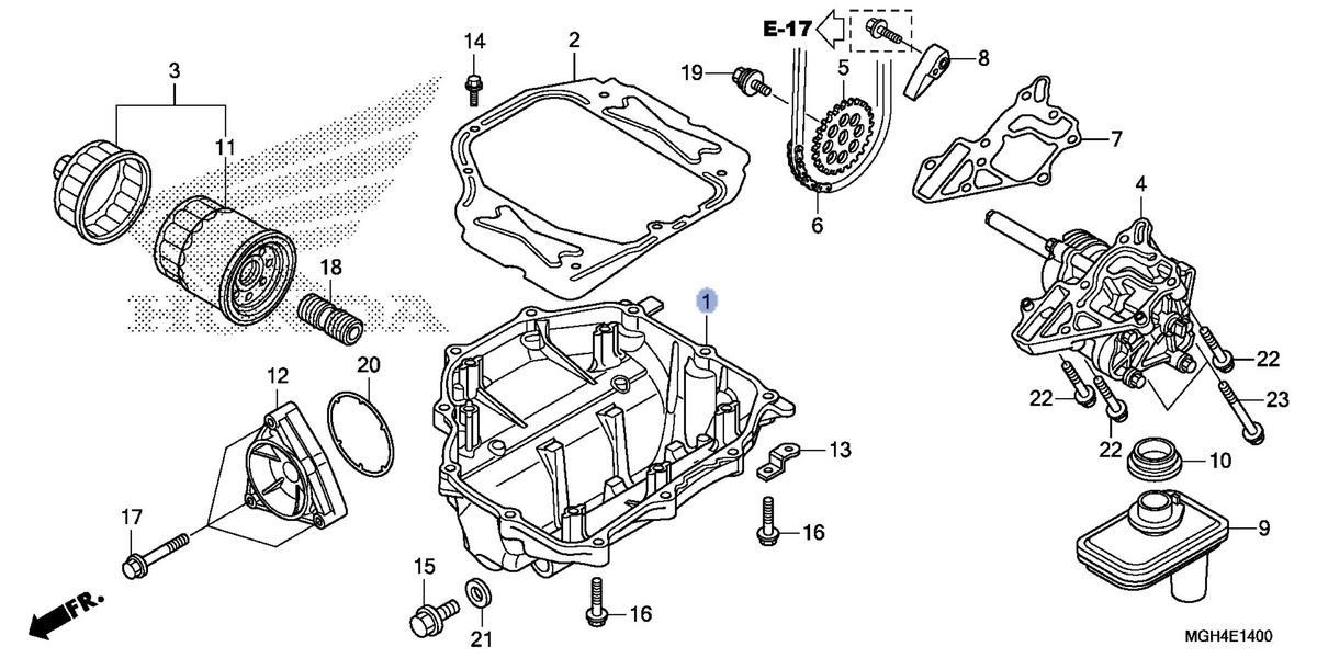 Honda OEM part 11210-MGH-640
