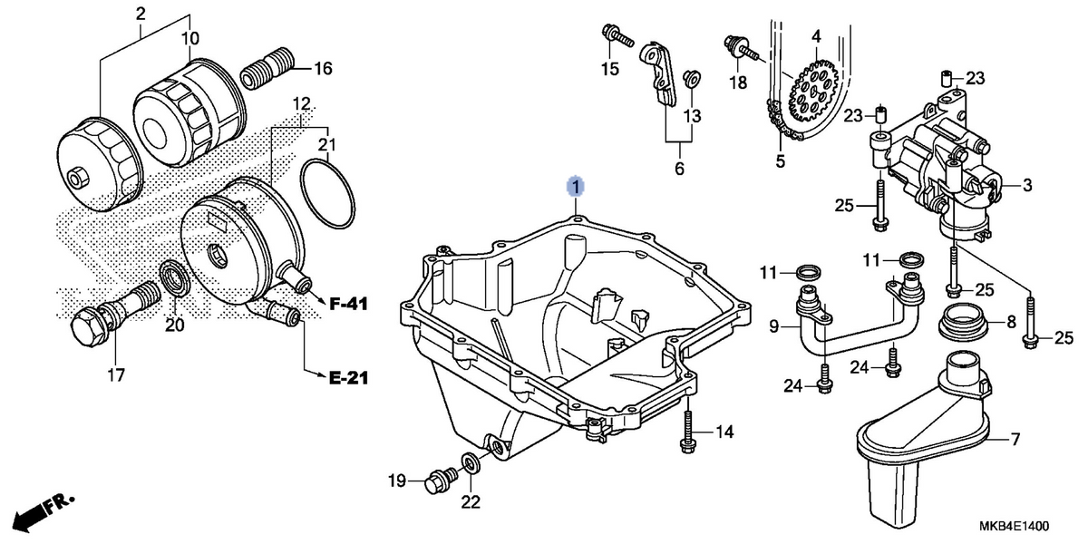 Honda OEM part 11210-MGP-000