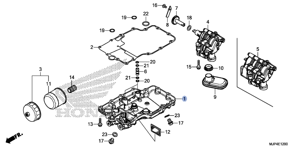 Honda OEM part 11210-MJP-G81
