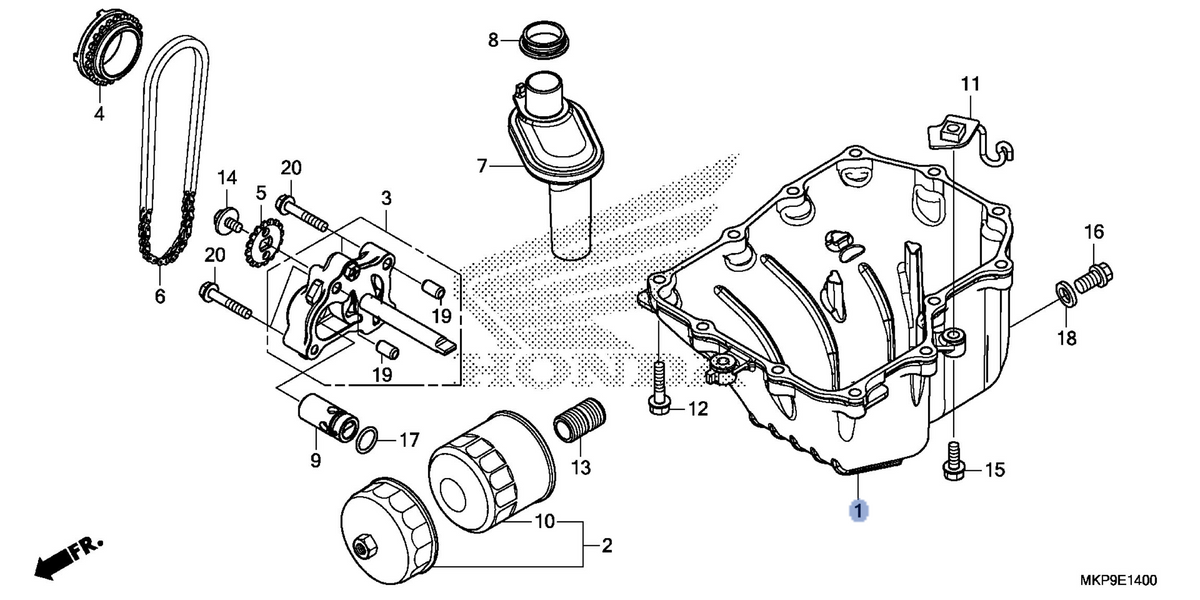 Honda OEM part 11210-MJW-J00