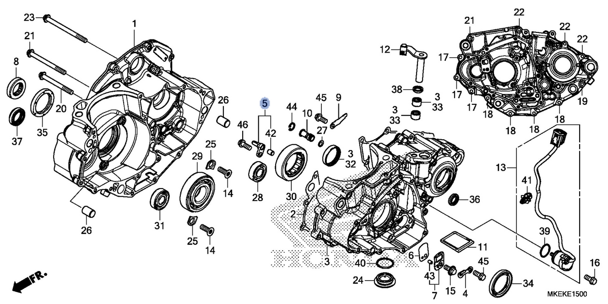 Honda OEM part 11210-MKE-A71