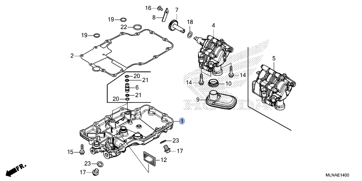 Honda OEM part 11210-MLA-A00