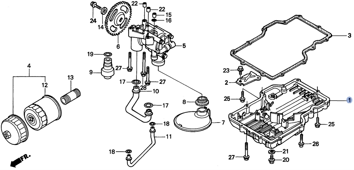 Honda OEM part 11210-MW3-670