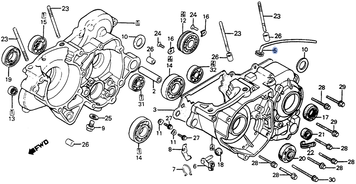 Honda OEM part 11211-GC4-701