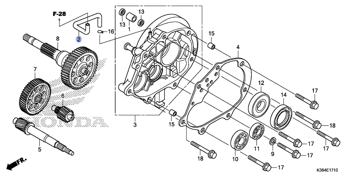 Honda OEM part 11211-KWN-980